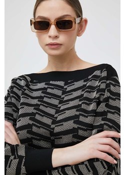 Sisley sweter damski kolor czarny lekki ze sklepu ANSWEAR.com w kategorii Swetry damskie - zdjęcie 149423704