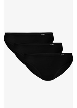3BLP-602 bawełniane czarne figi z niską talią 3-pack, Kolor czarny, Rozmiar S, ATLANTIC ze sklepu Intymna w kategorii Majtki damskie - zdjęcie 149424470