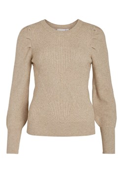 Vila Sweter w kolorze beżowym ze sklepu Limango Polska w kategorii Swetry damskie - zdjęcie 149440541