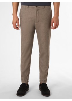 Cinque Spodnie Mężczyźni Sztuczne włókno brązowy wzorzysty ze sklepu vangraaf w kategorii Spodnie męskie - zdjęcie 149442512
