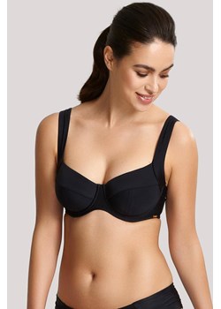 Anya Riva biustonosz bikini balkonowe - czarny - Panache Swim ze sklepu Janette.pl w kategorii Stroje kąpielowe - zdjęcie 149444263