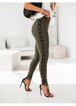 Spodnie Coco Gotik Khaki ze sklepu Lisa Mayo w kategorii Spodnie damskie - zdjęcie 149446163
