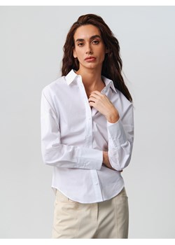 Sinsay - Koszula bawełniana - Biały ze sklepu Sinsay w kategorii Koszule damskie - zdjęcie 149448920