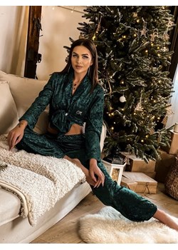 Piżama Nelly Zielona ze sklepu Lisa Mayo w kategorii Piżamy damskie - zdjęcie 149473163