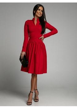 Sukienka Elsa Czerwona ze sklepu Lisa Mayo w kategorii Sukienki - zdjęcie 149473224