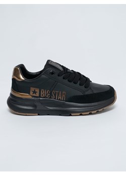 Sneakersy damskie czarne LL274368 906 ze sklepu Big Star w kategorii Buty sportowe damskie - zdjęcie 149473553