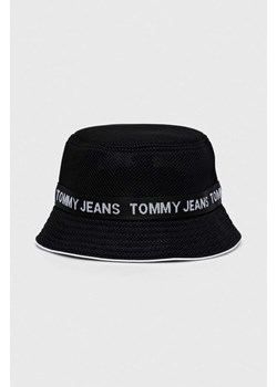Tommy Jeans kapelusz kolor czarny ze sklepu ANSWEAR.com w kategorii Kapelusze męskie - zdjęcie 149480774
