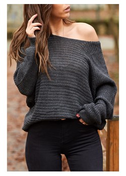 Sweter w kolorze antracytowym ze sklepu Limango Polska w kategorii Swetry damskie - zdjęcie 149493972