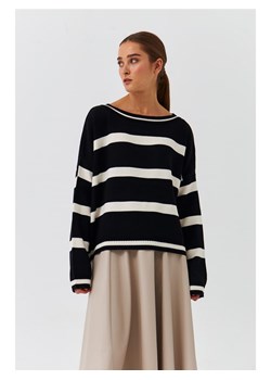 Sweter w kolorze czarno-kremowym ze sklepu Limango Polska w kategorii Swetry damskie - zdjęcie 149493983