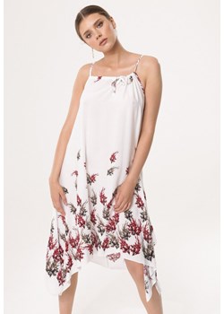 Biała Sukienka Sunny Side Up ze sklepu Born2be Odzież w kategorii Sukienki - zdjęcie 149494622