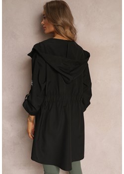 Czarna Kurtka Wiatrówka Oversize Palishe ze sklepu Renee odzież w kategorii Kurtki damskie - zdjęcie 149513012
