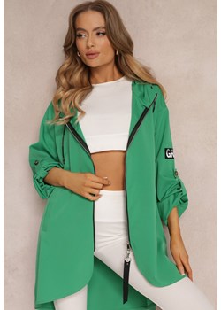 Zielona Kurtka Wiatrówka Oversize Palishe ze sklepu Renee odzież w kategorii Kurtki damskie - zdjęcie 149513020