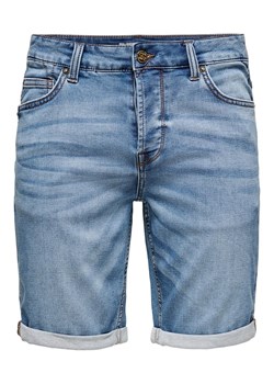 Szorty dżinsowe w kolorze niebieskim ze sklepu Limango Polska w kategorii Spodenki męskie - zdjęcie 149514790