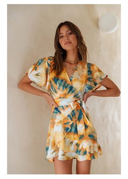 Sukienka w kolorze pomarańczowo-niebieskim ze sklepu Limango Polska w kategorii Sukienki - zdjęcie 149514864