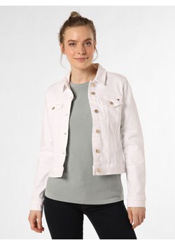 Tommy Hilfiger Damska kurtka jeansowa Kobiety Bawełna biały jednolity ze sklepu vangraaf w kategorii Kurtki damskie - zdjęcie 149521611