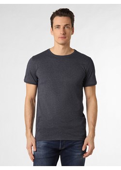 Nils Sundström T-shirt męski Mężczyźni Bawełna indygo marmurkowy ze sklepu vangraaf w kategorii T-shirty męskie - zdjęcie 149521632