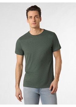 Nils Sundström T-shirt męski Mężczyźni Bawełna jodłowy marmurkowy ze sklepu vangraaf w kategorii T-shirty męskie - zdjęcie 149521634