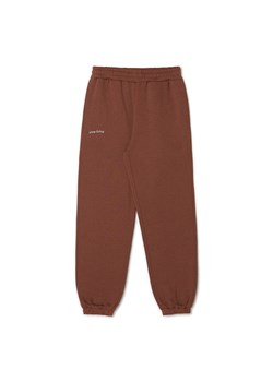 Cropp - Dresowe spodnie jogger - brązowy ze sklepu Cropp w kategorii Spodnie damskie - zdjęcie 149523050