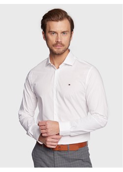 Tommy Hilfiger Koszula MW0MW25040 Biały Slim Fit ze sklepu MODIVO w kategorii Koszule męskie - zdjęcie 149527231