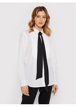 Lauren Ralph Lauren Koszula 200817818001 Biały Regular Fit ze sklepu MODIVO w kategorii Koszule damskie - zdjęcie 149639162