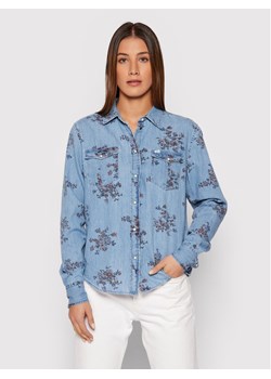 Koszula damska Lee w abstrakcyjnym wzorze  ze sklepu MODIVO w kategorii Koszule damskie - zdjęcie 149654553