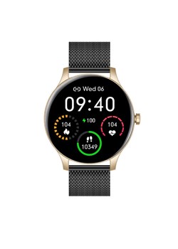 Garett Electronics Smartwatch Classy Czarny ze sklepu MODIVO w kategorii Zegarki - zdjęcie 149748964