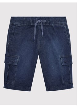 Pepe Jeans Szorty jeansowe GYMDIGO Chase PB800689 Granatowy Relaxed Fit ze sklepu MODIVO w kategorii Spodenki chłopięce - zdjęcie 149768722