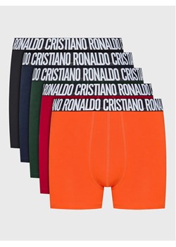 Cristiano Ronaldo CR7 Komplet 5 par bokserek Basic 8123-49-2402 Kolorowy ze sklepu MODIVO w kategorii Majtki męskie - zdjęcie 149847574