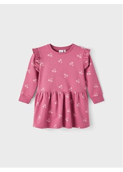 NAME IT Sukienka codzienna 13213298 Różowy Regular Fit ze sklepu MODIVO w kategorii Sukienki dziewczęce - zdjęcie 149887421