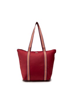 Lacoste Torebka M Shopping Bag NF3619YA Bordowy ze sklepu MODIVO w kategorii Torby Shopper bag - zdjęcie 149889703