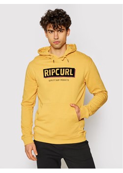 Rip Curl Bluza Bohed Hooded Pop CFEYN4 Żółty Regular Fit ze sklepu MODIVO w kategorii Bluzy męskie - zdjęcie 149894913