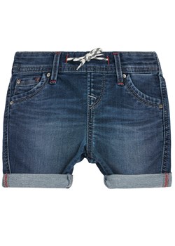 Pepe Jeans Szorty jeansowe Gene Zip PB800602 Granatowy Regular Fit ze sklepu MODIVO w kategorii Spodenki chłopięce - zdjęcie 150042862