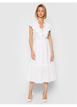 Rinascimento Sukienka letnia CFC0103755003 Biały Regular Fit ze sklepu MODIVO w kategorii Sukienki - zdjęcie 150111551