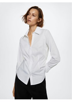Mango Koszula Sofia 37092504 Biały Regular Fit ze sklepu MODIVO w kategorii Koszule damskie - zdjęcie 150117111