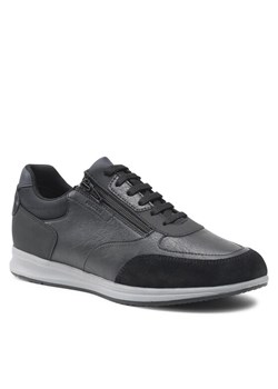 Geox Sneakersy U Avery B U16H5B 0PT11 C9999 Czarny ze sklepu MODIVO w kategorii Półbuty męskie - zdjęcie 150146264