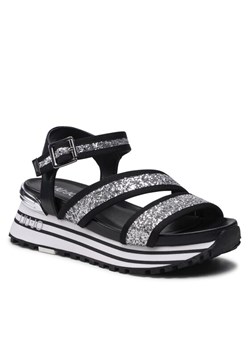 Liu Jo Sandały Maxi Wonder Sandal 15 BA2147 TX053 Czarny ze sklepu MODIVO w kategorii Sandały damskie - zdjęcie 150314751
