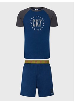 Cristiano Ronaldo CR7 Piżama 8730-4100-919 Granatowy Regular Fit ze sklepu MODIVO w kategorii Piżamy męskie - zdjęcie 150318142