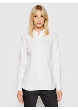 Tommy Hilfiger Koszula Heritage Regular Fit Shirt 1M87647512 Biały Regular Fit ze sklepu MODIVO w kategorii Koszule damskie - zdjęcie 150326552