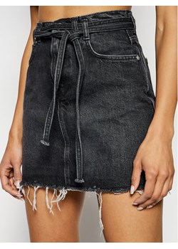 Pepe Jeans Spódnica jeansowa ARCHIVE Rachel PL900915 Czarny Regular Fit ze sklepu MODIVO w kategorii Spódnice - zdjęcie 150360882