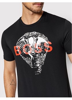 Boss T-Shirt TDraw 50460607 Czarny Regular Fit ze sklepu MODIVO w kategorii T-shirty męskie - zdjęcie 150396962