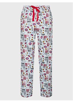 Cyberjammies Spodnie piżamowe Windsor 6754 Szary Regular Fit ze sklepu MODIVO w kategorii Piżamy męskie - zdjęcie 150400470