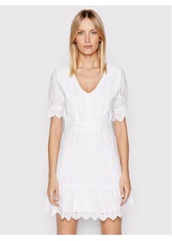Brave Soul Sukienka letnia LDRW-569LULA Biały Regular Fit ze sklepu MODIVO w kategorii Sukienki - zdjęcie 150415683