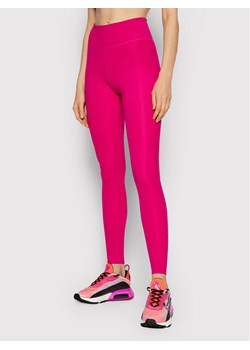 Nike Legginsy One Luxe AT3098 Różowy Tight Fit ze sklepu MODIVO w kategorii Spodnie damskie - zdjęcie 150441291