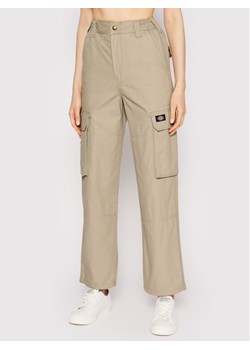 Dickies Spodnie materiałowe Hooper Bay DK0A4XDIKHK Beżowy Regular Fit ze sklepu MODIVO w kategorii Spodnie damskie - zdjęcie 150470721
