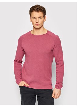 Jack&Jones Sweter Hill 12157321 Różowy Regular Fit ze sklepu MODIVO w kategorii Swetry męskie - zdjęcie 150490470
