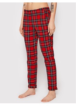 United Colors Of Benetton Spodnie piżamowe 368Y3F006 Czerwony Regular Fit ze sklepu MODIVO w kategorii Piżamy damskie - zdjęcie 150494303