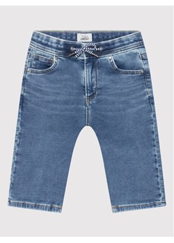 Pepe Jeans Szorty jeansowe GYMDIGO Joe PB800695 Niebieski Regular Fit ze sklepu MODIVO w kategorii Spodenki chłopięce - zdjęcie 150508832