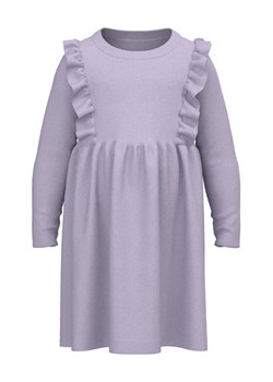 NAME IT Sukienka codzienna 13205674 Fioletowy Regular Fit ze sklepu MODIVO w kategorii Sukienki dziewczęce - zdjęcie 150538354