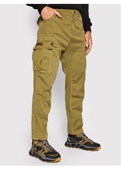 Alpha Industries Spodnie materiałowe Squad 188202 Zielony Regular Fit ze sklepu MODIVO w kategorii Spodnie męskie - zdjęcie 150548273