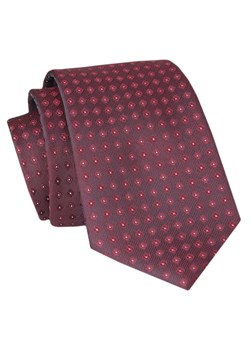 Krawat Angelo di Monti - Ciemna Czerwień, Grochy KRADM1972 ze sklepu JegoSzafa.pl w kategorii Krawaty - zdjęcie 150574642